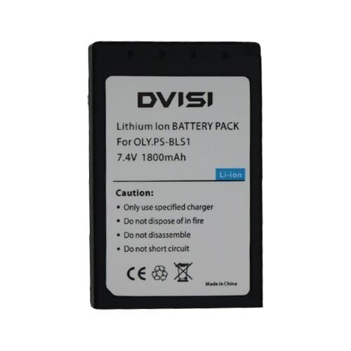 7.4V 1800mAh Camera Battery for Olympus PS-BLS1 BLS-1 Evolt E-410 E-420 E-450 E-600 E-620 & PEN E-P1 E-P2 E-P3 E-PL1 E-PL3 E-PM1