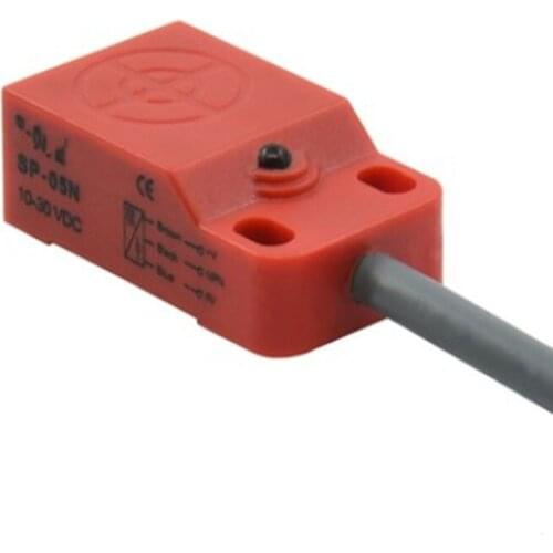 Free shipping 5PCS Proximity switch square SP-05N/08N/NB/P/PB replace TL-W5MC1 Metal proximity sensing switch NPN