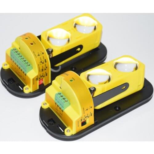 2 beam 60m range window door gate outdoor Wired Active Infrared Sensor Detector Perimeter Alarm photocell safety beam