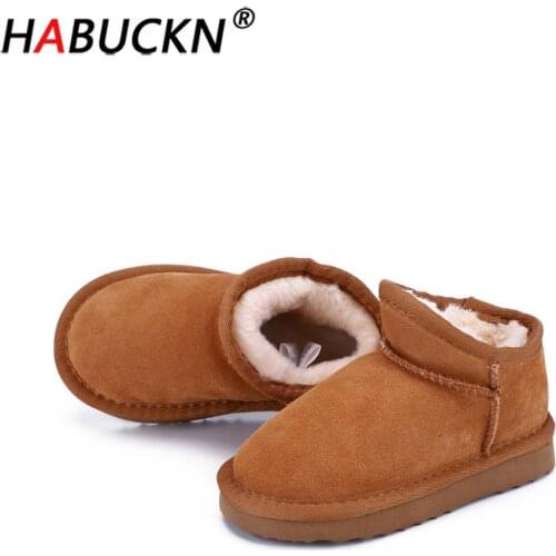 HABUCKN Leather Boots For Girls
