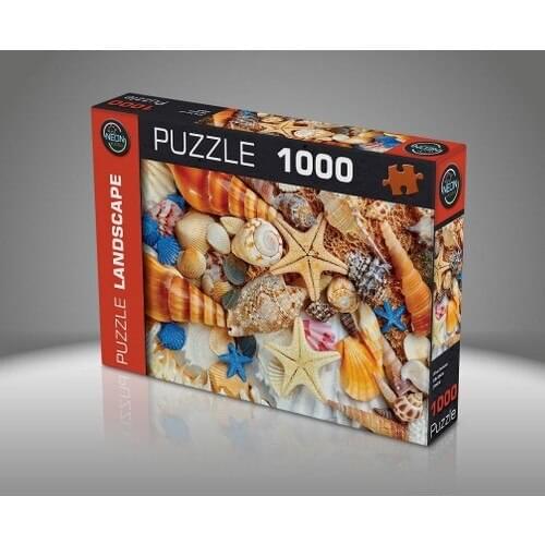 Honor Puzzle Ks Games 1000 Piece Neon Puzzle Sea Ores 68 X48 cm 20606