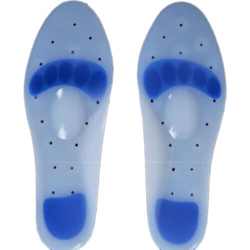 Medical Silicone Cushion Plantar Fasciitis Insole Flat Feet Achilles Tendinitis Heel Spurs Silicon Gel Anti-Heel-Shoe Foot Care