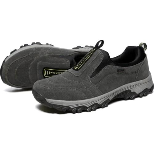 Mens Loafers Casual Shoes Man Outdoor Hiking Shoes Slip on Walking Drving Sneakers Male Footwear plus size