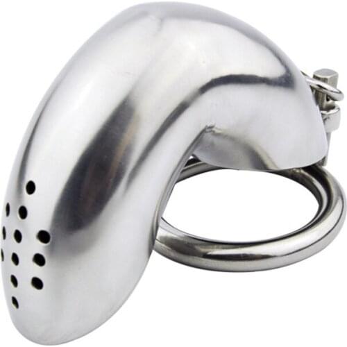 Stainless Steel Male Chastity Device,Cock Cage,Chastity Belt,Penis Rings Sleeve,Chastity Lock,Adult Game BDSM Sex Toys For Man