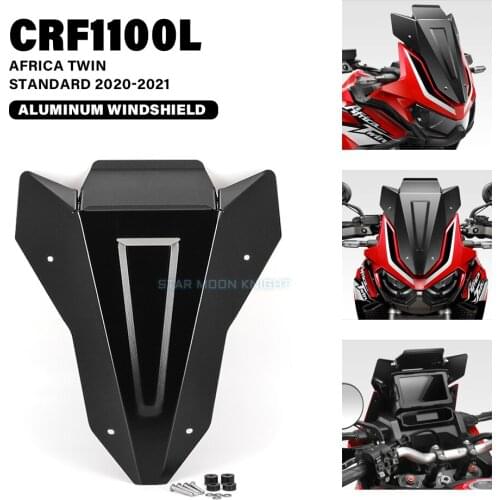 Fit For Honda CRF1100L CRF 1100 L Africa Twin STANDARD 2020-2021 Motorcycle Windscreen Windshield Wind Shield Screen Protector