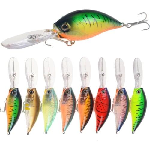 7cm 21g Black Minnow Wobblers Pike Fishing Lure Artificial Bait Hard Swimbait Mini Crankbaits Fsihing Tackle Lures