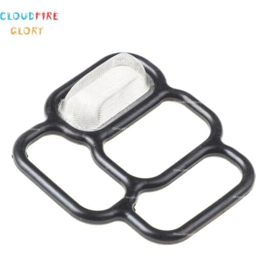 CloudFireGlory VTEC Solenoid Valve Gasket Filter Screen For Honda S2000 2000 2001 2002 2003 2004 2005 2006-2009 15825-PCX-015