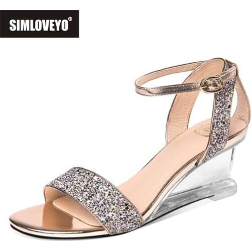 SIMLOVEYO Women's Wedge Ankle Boots