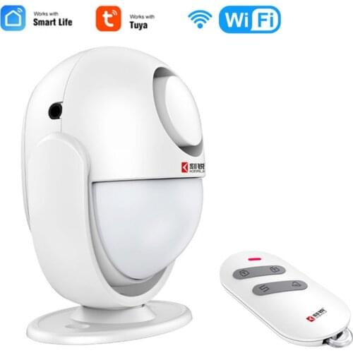 Tuya Wifi Anti-theft Alarm Home Door And Window Shop Infrared Anti-theft Thief Sensor Burglar Alarm System