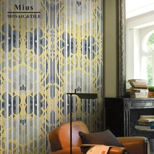 Modern mosaic pattern ideas Italy design Hermitage glass mosaic tile for bathroom wall decoratio