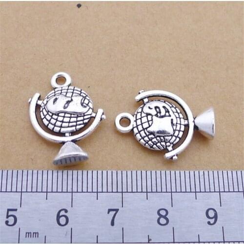 Tellurion Charm Pendants Jewelry Making Finding DIY Bracelet Necklace Earring Accessories Handmade Tools 5pcs