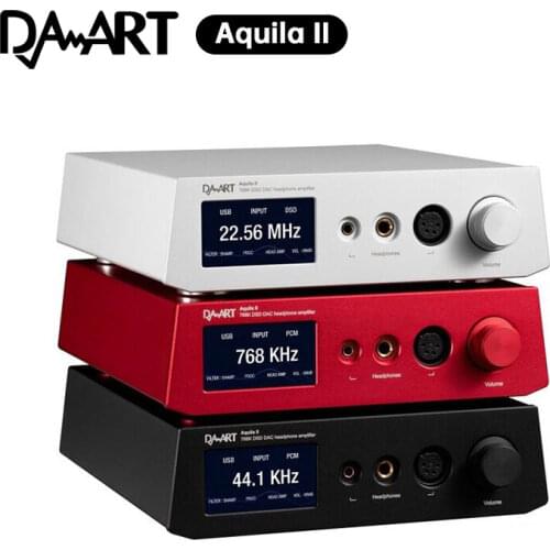 DAART Yulong Aquila II DAC Amplifier ESS9038PRO Balanced Decoding Preamp Headphone amplifier All-in-one