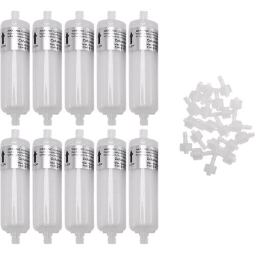10PCS Capsule Ink Filter 80mm Long for Solvent Printer Myjet Allwin Crystaljet Witcolor Gongzheng Jhf Vista Xaar Ricoh Printhead