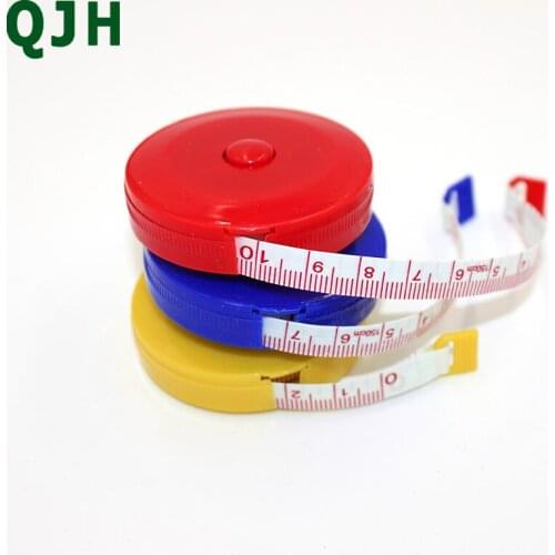 2PC Mini Retractable Ruler Tape Measure Sewing Tailor Cloth Soft Flat Tape Monitor Body Tools Sewing Tools 60 inch 1.5M