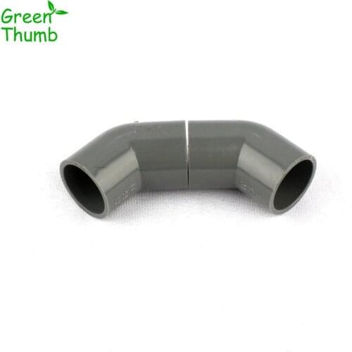 30pcs Dia 25mm PVC 45 Degree Elbow Connector Green Thumb PVC Joints Garden Water PVC Pipe Adapters