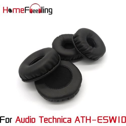 Homefeeling Ear Pads for Audio Technica ATH-ESW10 Headphones Super Soft Velour Sheepskin Leather Ear Cushions Replacement