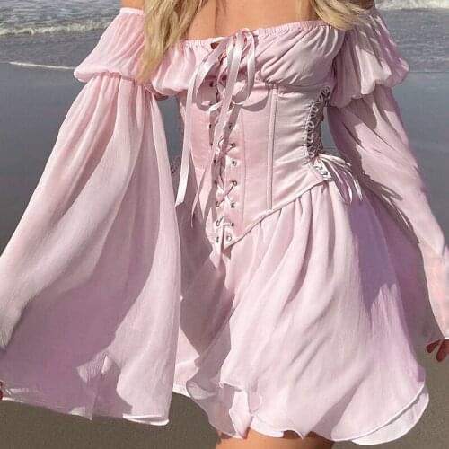 Baldauren Pink Summer Dresses