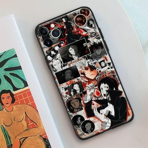 Ryunosuke Akutagawa Bungo Stray Dogs anime Soft Tpu Glass Phone Case for IPhone SE 6 7 8 Plus X Xr Xs 11 12 Mini Pro Max Samsung