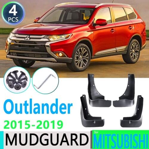 For Mitsubishi Outlander 2015 2016 2017 2018 2019 Car Fender Mudguard Mud Flaps Guard Splash Flap Car Accessories