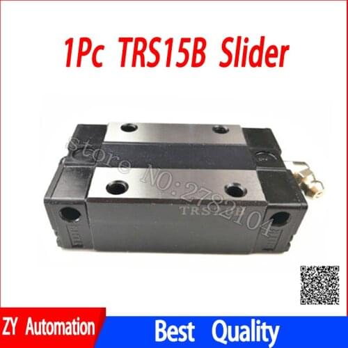 1pc TRS15B TRS15A slider block match use TRS15 linear guide for linear rail CNC diy parts