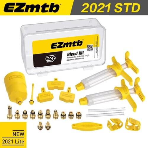 EZmtb Bicycle Hydraulic Brake Oil Bleed Kit for SHIMANO&SRAM&TEKTRO&MAGURA&Avid Series MTB Road Bicycle Disc Safety Brake Repair