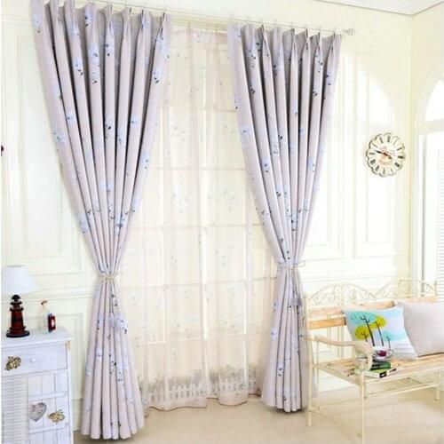 New Arrival Curtains for Living Room/Kitchen/Bedroom Window Drape Blackout Curtains Decor Floral Fresh Style Country