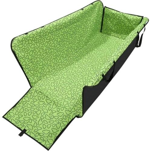 Dogs Carriers Waterproof Rear Back Pet Dogs Car Seat Cover Mats Hammock Protector with Safety Belt Transportin Perro