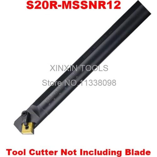 S20R-MSSNR12 20mm 45degree Lathe Cutting Tools CNC Turning Tool Machine Tools Internal Metal Lathe Tool Boring Bar MSSNR/L