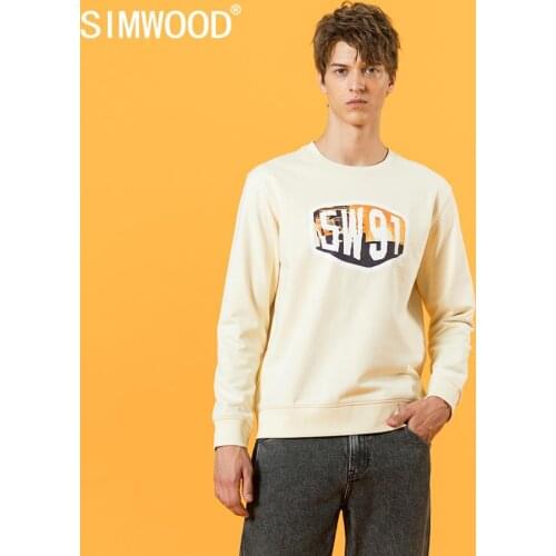 Simwood Men's Printed Hoodies