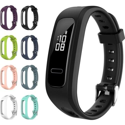 Smart Bracelet Replacement Wrist Strap For Honor Band 4 Running Edition Silicone Wristband For Huawei Band 3e