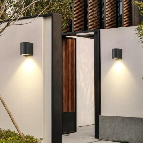 5W LED Wall Lamp IP65 Waterproof Indoor Outdoor Aluminum Wall Light Surface Mounted Cube LED Garden Porch Light staircase light