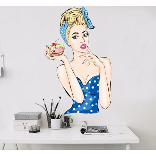 Sex Health and Fitness Fruit Gir Hot Girl L Wall Vinyl Sticker Pattern Custom Home Decor Wedding PVC Wallpaper Art Design Poster