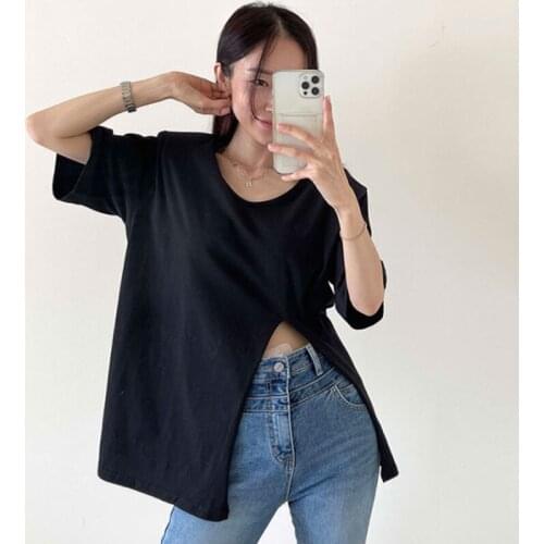 VOXYMOVOXY Women's Basic T-Shirts