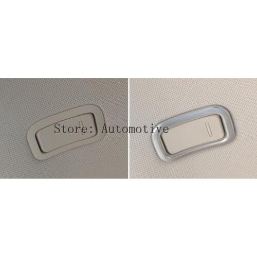 2pcs For Mercedes Benz S class W222 s320 s350 S400 2014-2017 Car-styling ABS Chrome Car Roof Hook Cover Trim