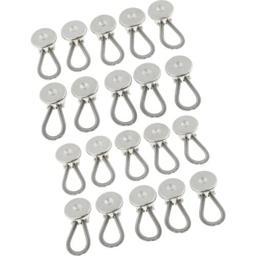 20x Buttons Extender Collar Cuff Pants Waist Expander for Pregnant Over Weight