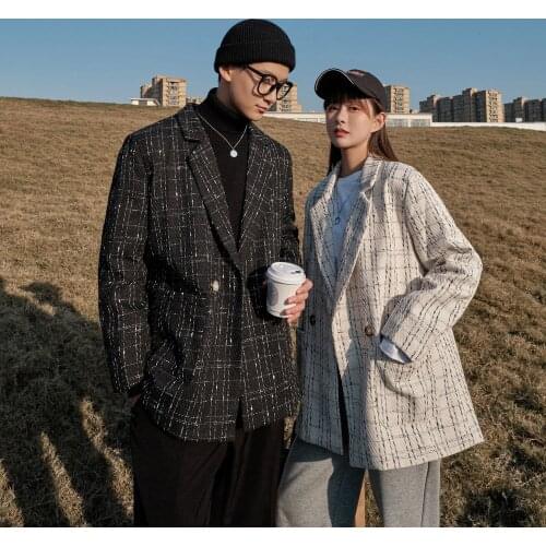 2021 Mens High Quality Suit Formal Jackets Leisure Coats Male Blazers Fashion Single Lattice Western Clothes Outerwear M-3XL