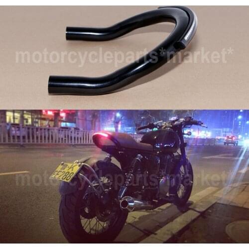 230mm Upswept Cafe Racer Frame Hoop Seat Loop Large CB Brake Tail Light turn Signal For Honda CB 500 550 650 Yamaha XS Suzuki GS