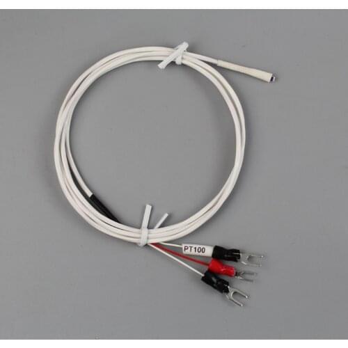 -50 ~ 300 degree terminal PT100 Thermal resistance with terminal 1m PT100 Shielded cable temperature sensor with terminal