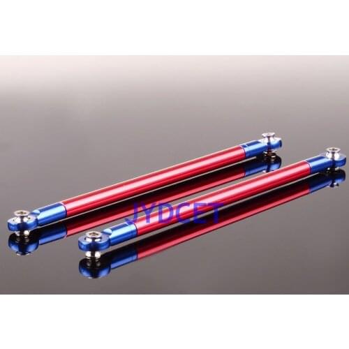 TRV5319X Aluminum Pushrods Rocker Arms Red 2pcs For RC 1/10 TRAXXAS E-Revo Summit Revo 3.3