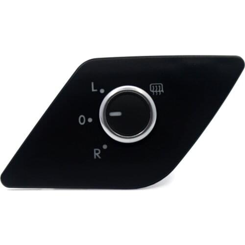 Free shipping! Factory Direct Sale For VW volkswagen Jetta MK6 Vento Chrome Mirror Adjust Switch Knob 16D 959 565 (6PINS)