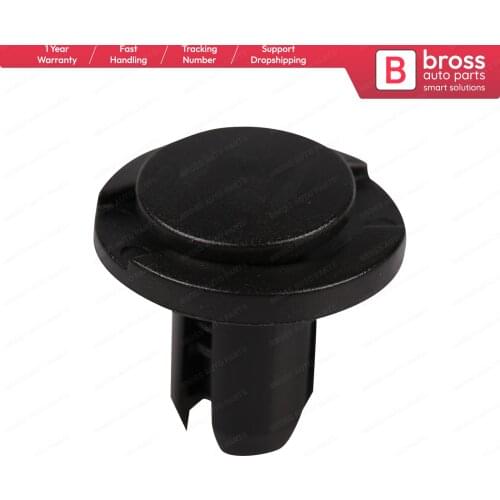 10 Pieces Grille Mounting Push-Type Retainer Black Nylon for Honda & Acura: 91503-S0K-A01