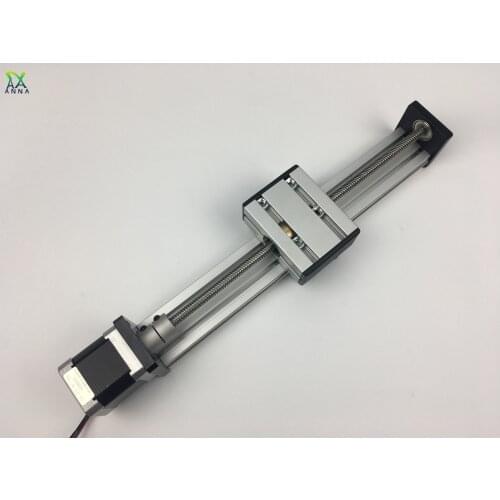 ST C7 Ball Screw Driven CNC Linear Motion Stage Slide Actuator Guide Rail For 3d Printer Robotic Arm Kit