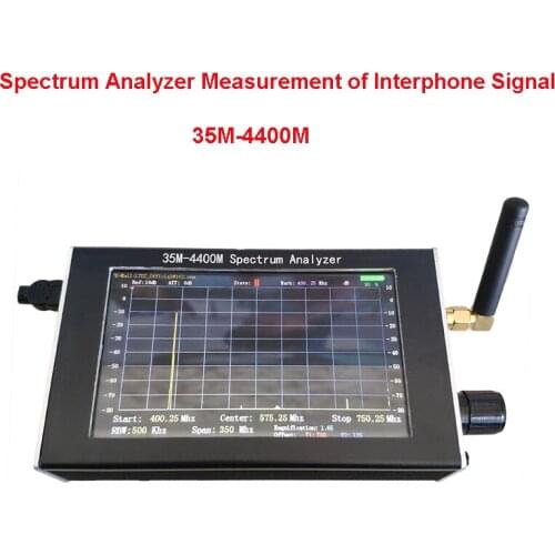 LTDZ 35M-4400M Handheld Simple Spectrum Analyzer Measurement of Interphone Signal
