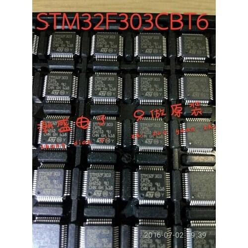 5pcslot STM32F303CBT6 303CBT6 303CB LQFP48 microcontroller guarantees brand new original authentic