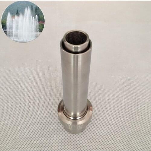 3/4" DN20 Stainless Steel Geyser Water Fountain Nozzle Head Pond Spray Head