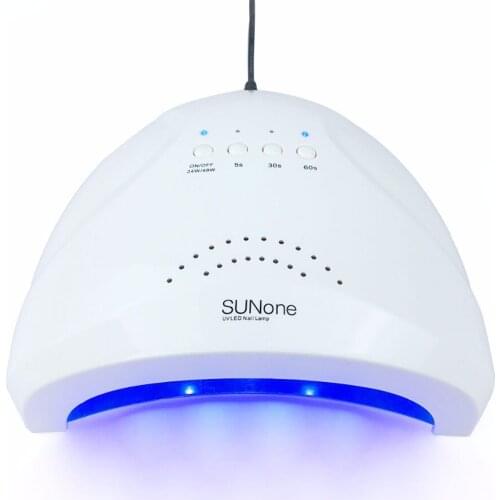 SUNONE 48W UV LED Lamp Nail Dryer Professional Fast Drying UV Gel Varnish Lamp for Nails Manicure Machine