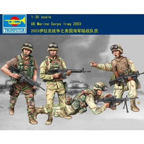 RealTS Trumpeter 00407 1/35 US Marine Corps Iraq 2003