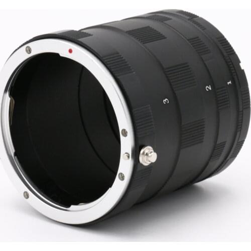 New arrive Extension Tube Macro Close Up 3 Ring Set for Canon Digital Rebel T1i T2i Xsi Xti