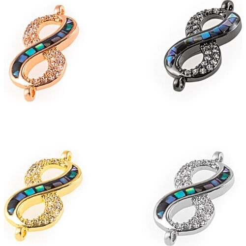 DIY Punk Jewelry Making Supplies Handmade Copper Material Jewelry Accessories For Bracelets Necklaces