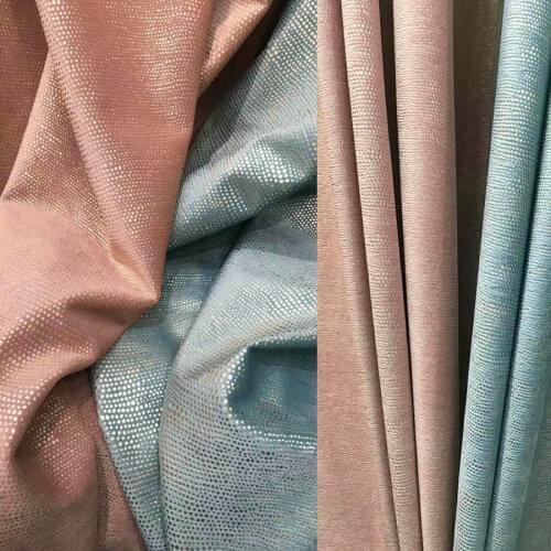 Window beaded curtain Hotel Solid color 3d curtains Curtain pure color flash Shine spot best velvet New Design blackout Curtains